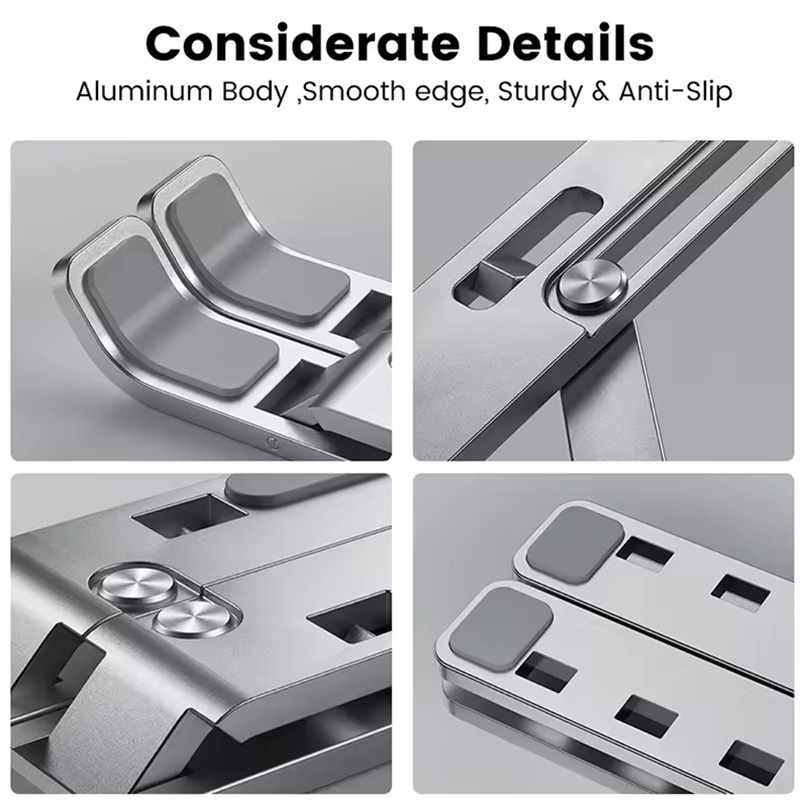 پایه نگهدارنده لپ تاپ و تبلت مدل تاشو