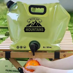 گالن آب شیر دار 8 لیتری مدل تاشو