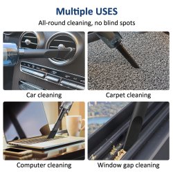 جارو شارژی مکنده و دمنده همراه