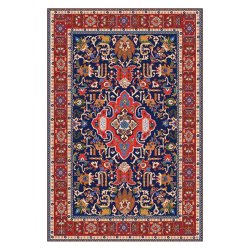 فرش مخمل نادی طرح سنتی کد o133